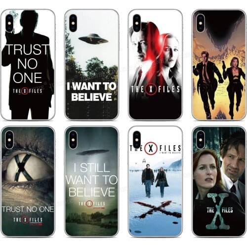 For iPhones 12 Mini 11 Pro XS Max XR X 6 7 8 Plus SE2 SE 2020 The X Files Soft Silicone Phone Case For iPod Touch 7 6 5 Cover