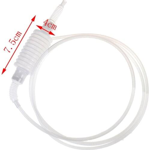 Aquarium Clean Vacuum Water Change Siphon Gravel Cleaner Suction Pipe Fish Tank Pump Filter Water Change Pump Tools