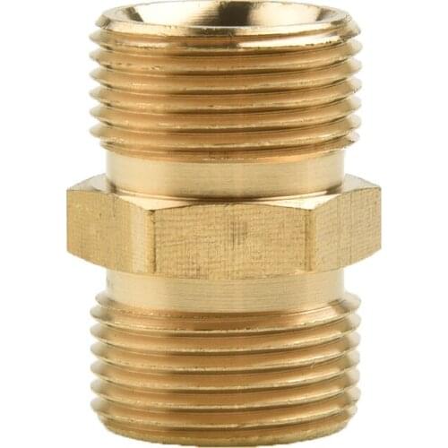 M22/14mm To Male Adaptor Power Pressure Washer Pump Hose Outlet For Karcher Fittings Coupler Connector Washer Butt Joint