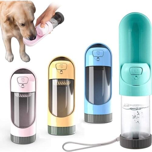 Portable Dog Water Bottle Feeder Cat Pet Water Dispenser Large Dog Drinking Bottle Outdoor Puppy Travel Bowl Cup Pet Accessories