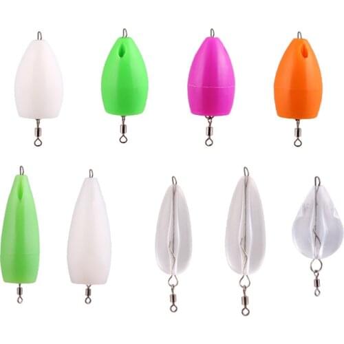 Fishing Lures Luya Auxiliary Device Modified Thrower Pin 8-shaped Ring Floating Artificia Tackle Counterweight Bait Accessories