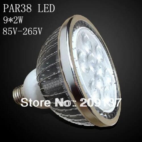 Par30 LED Light 18w 9x2w E27 E26 LED Spotlight Dimmable/ non-dimmable Rotundity