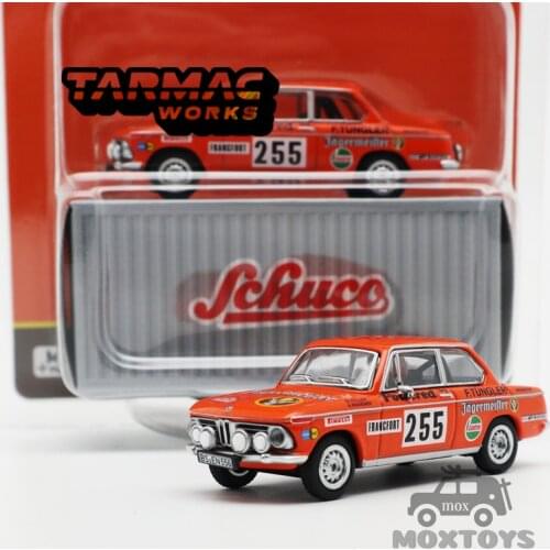 Tarmac Works x Schuco 1:64 2002 Rally Monte Carlo 1973 Diecast Model Car
