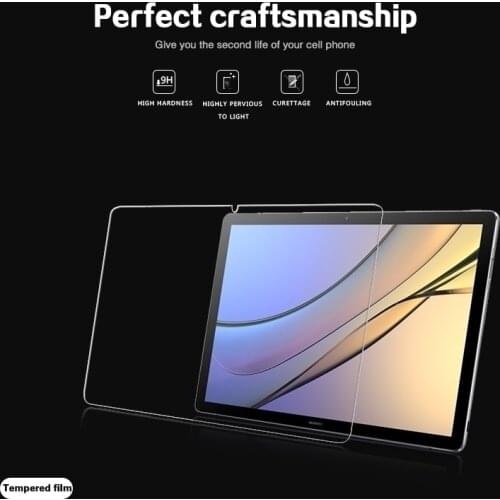 Ultra-thin Clear 2.5D Tempered Glass film For Huawei matebook E BL-W19 W09 12" Tablet LCD Screen Protector Film Cover