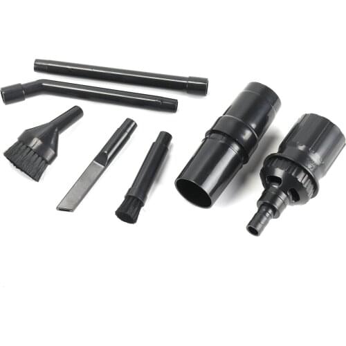 8x Car Van Lorry Mini Micro Vacuum Set Trailer Motorhome Vacuum Cleaner Tool Accessories 30-38mm RV Camper Cleaning Accessories