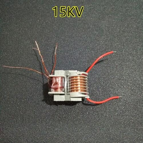 15KV High Frequency Voltage Double-skeleton Transformer U-shaped Magnetic Core Inverter Boost Voltage Coil Arc Converter Step up