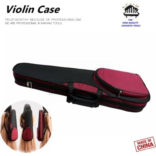 High quality Professional violin case light-weighted adult backpack Fashion style violin parts violin accessories