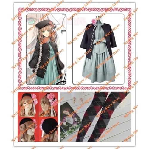 Top Quality AMNESIA Heroine Cosplay Costume Anime Custom Made Uniform Original Edition With Wig