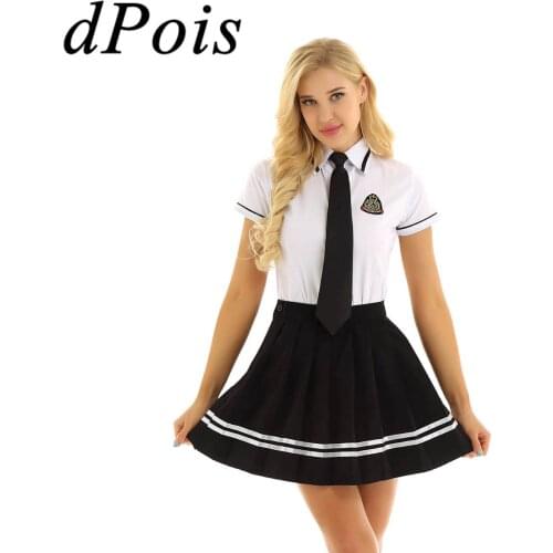 Japanese School Uniforms Sexy Schoolgirl Cosplay Costume For Women Girl Summer Student Class Party Performance Role Playing Suit