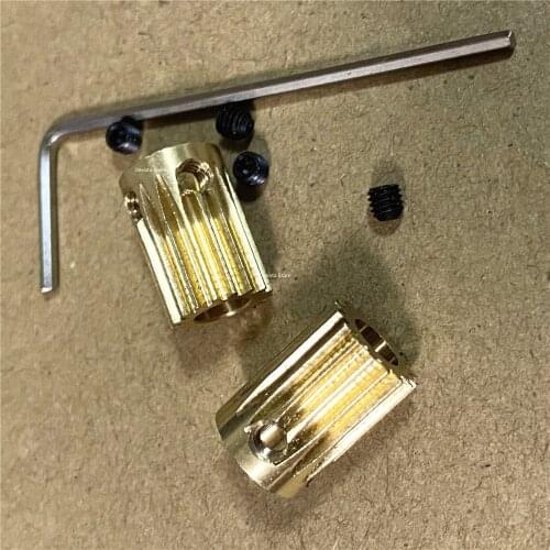 0.5M 17T 5mm Hole Copper Gear M3 Quality Gear