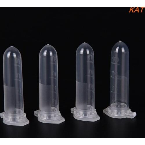 100 Stuks 2 Ml Micro Centrifugebuis Test Voor Laboratorium Sample Specimen Opslag Buis Flacon Helder Flesjes Container Snap cap