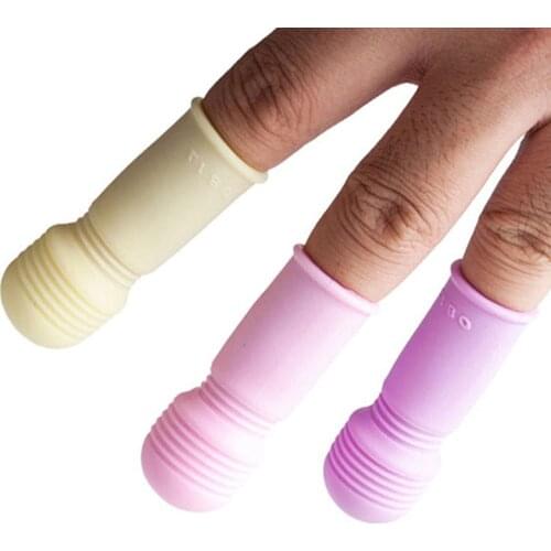 A41 Finger AV Vibrator Fingertip G-spot Squirting Mini Orgasm Powerful Stick Squirt Finger Cots Adult Flirting Sex Toys