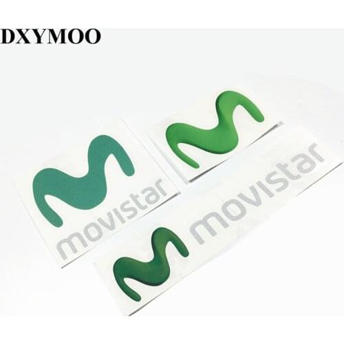Car Stickers Moto GP Racing Motorcycle Car Styling Vinyl Decal Bumper Waterproof for Sponsor Movistar
