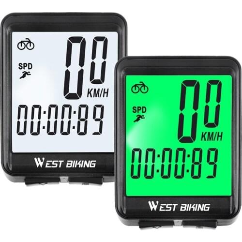 Wireless Wired Bicycle Computer Waterproof MTB Bike Odometer Stopwatch Speedometer Watch LED Digital Rate Cycling Accessories