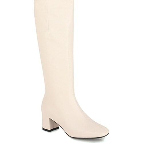 Big Size Simple boots thigh high boots knee high boots over the knee boots women ladies boots shoes woman winter boots women