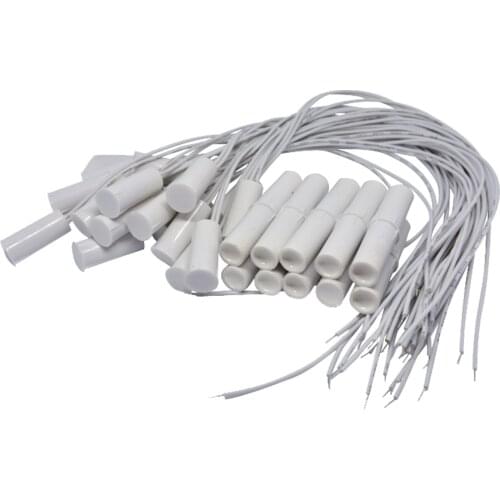 20 pcs) Home Security Wire Magnet Sensor Door Window Open Alarm Detector Slim Magnetic Switch NC On Off Signal Output