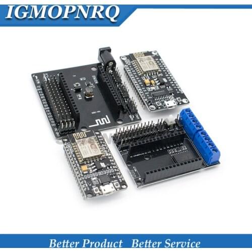 CH340G ESP8266 NodeMcu V3 Lua Wireless WIFI Module Connector ESP32 Development Board ESP12E Micro USB ESP8266 CP2102 Based L293D