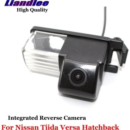 Integrated Special Car Reverse Camera For Nissan Tiida Versa C11X/C11Z Hatchback Car GPS Navigation Camera HD SONY CCD NTSC