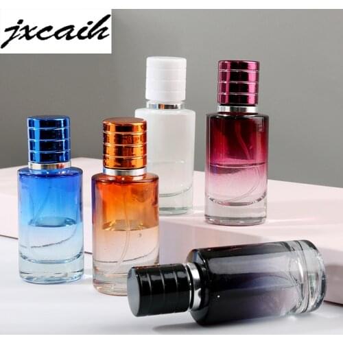 Jxcaih 1 Piece Of 20Ml 30Ml Travel Portable Glass Empty Spray Perfume Bottle Refillable Cosmetic Container