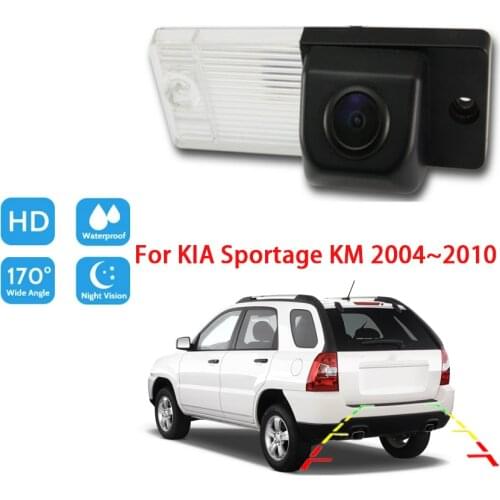 HD Night Vision Rear View Camera For KIA Sportage KM 2004 2005 2006 2007 2008 2009 2010 Car Backup Parking Camera Waterproof