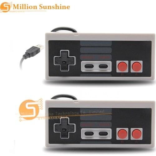 Classic Retro Wired USB Game Controller For Nintend NES JoyStick For NES Controle For Windows PC for MAC Gamepad