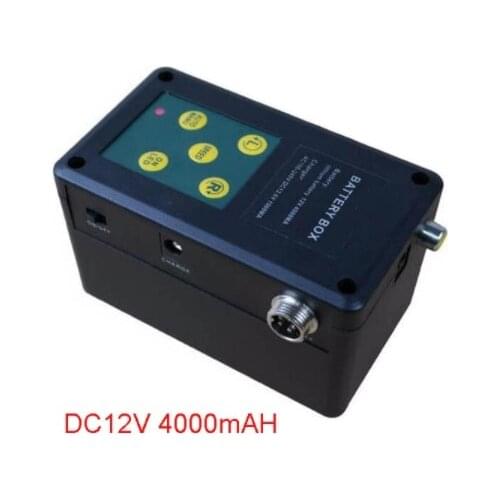 DC12V 4000mah Rechargeable Lithium Battery Box Controller For Underwater Fishing Camera