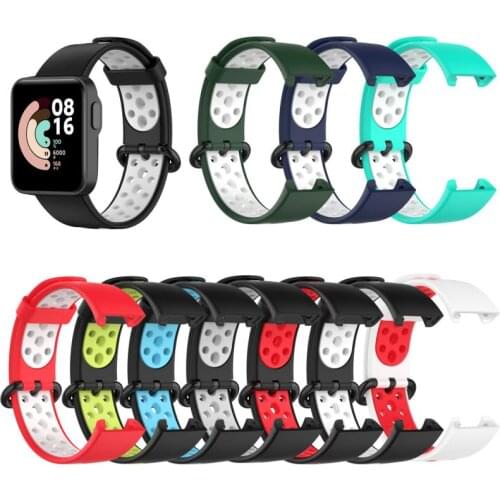 Sport Strap For Xiao Mi Watch Lite Smart Bracelet Strap Silicone For Mi Watch Lite Watch Soft Breathable Watchband Accessories