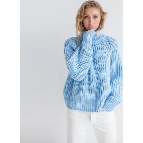 Forefair Sexy Turtleneck Sweaters Women Winter Knitwear Long Sleeve Elegant Slim Knitted Solid Crop Sweaters Solid Pullovers