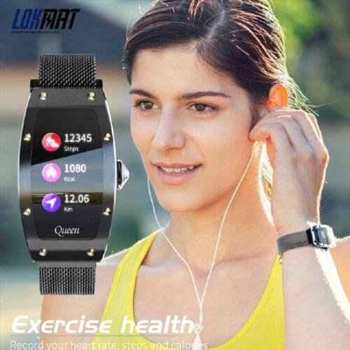 Smart Watch Heart Rate Monitor Monitor Fitness Female Health Tracker Intelligent Wristband Women‘s Watches With Android and IOS