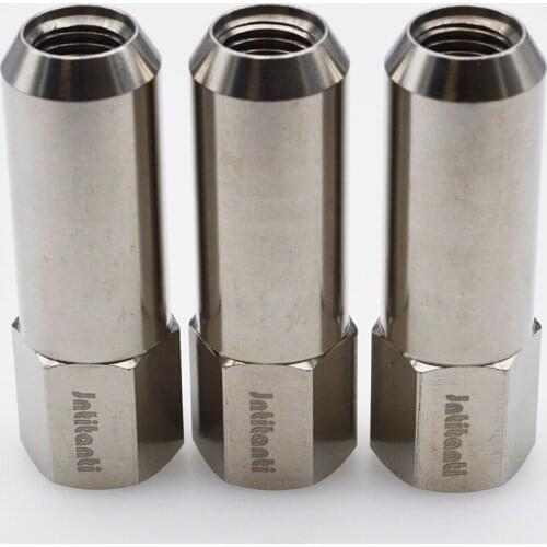 Titanium alloy auto wheel hub nut