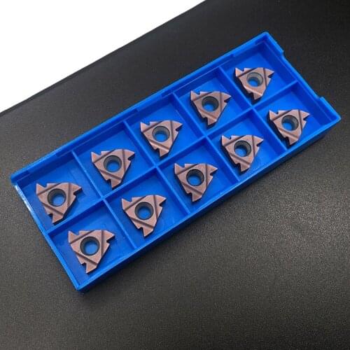 10pcs high quality 16ER AG60 PC9030 Carbide inserts Thread Turning Tools Cutting Tool CNC Lathe cutter 16ER AG60