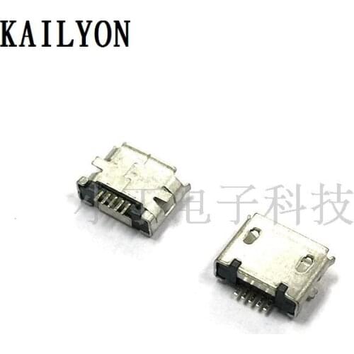100pcs MK USB, interface, Mike, USB, master, MICRO, SMD, long needle, solder, ribbon, column