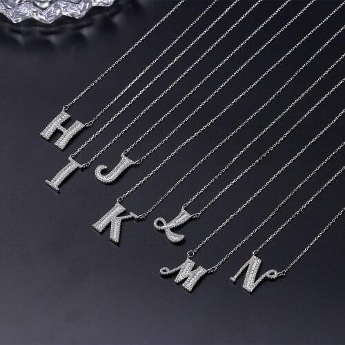 26 English Alphabet Necklaces Lovers Gifts Love Necklace Jewelry DIY Tiptok Hot Romantic Travel Same Style