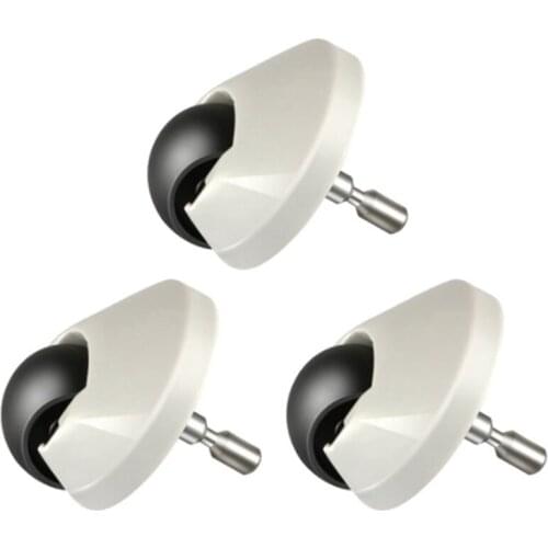 3Pcs Casters Front Wheel for Xiaomi 1S 1C Vacuum 2 Roborock S5 S50 S6 S60 S5Max S6Maxv Pure Vacuum Cleaner Robot Parts