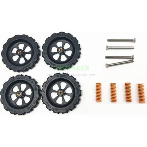 4pcs Big Hand Twist Auto Leveling Nut Spring Screw kit M4 For Creality CR-10 Ender-3 Tornado I3 mega 3D Printer