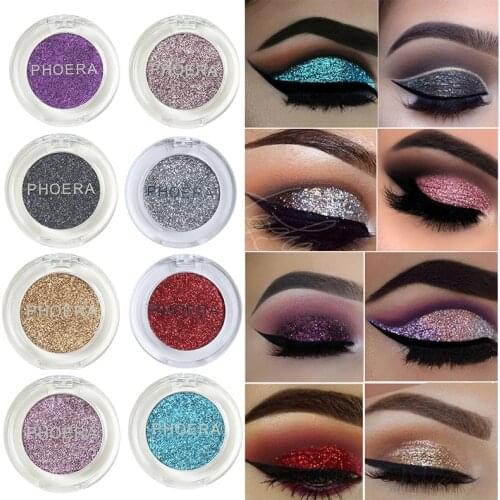 8Colors Diamond Powder Eye Shadow Makeup Palette Glitter Eyeshadow Pallete Waterproof Pigmented Eyeshadow Shimmer Eyes Makeup