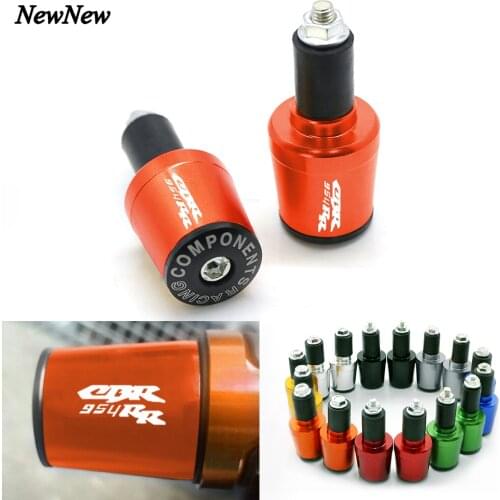 For Honda CBR954RR CBR 954 RR CBR954 RR 7/8"22MM Motorcycle Accessories Universal Handlebar Grips Handle Bar Grip End Cap Plugs