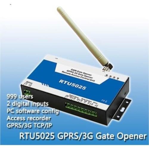Automatic GSM SMS access controller gate opener for power supply company RTU 5025 GSM Alarm System