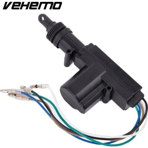 Car Vehicles Locking System 5 Wire Automatic Power Door Lock Actuator Black