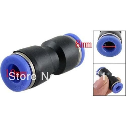 Free Shipping 100PCS/LOT PG 10mm to 8mm Reducing Pneumatic Fittings PG10-08