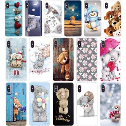 386FG Tatty Teddy Me To You Bear Soft Silicone Tpu Cover phone Case for xiaomi redmi 5A 8 8A 5Plus note 5 5A 8 8t Pro