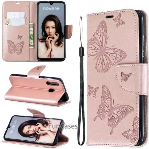 For funda huawei p30 lite case PU Leather Wallet Phone Case For Coque P30 lite case Flip Cover Bag For huawei p 30 lite case