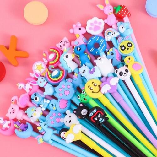 Gel Pen Lucky Random Partten Pens Set Stationery School Supplies School Stationery Office Suppliers Kids Gifts