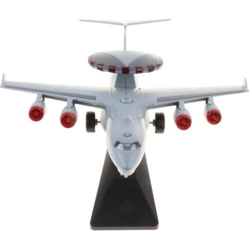 China Xian KJ-2000 Aircraft Fighter Diecast Airplane Model - Silver Grey