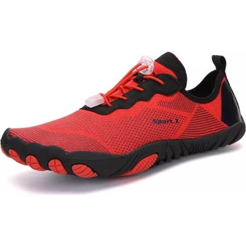 Men Women Barefoot Five Fingers Shoes Summer Swim Shoes for Men Outdoor Lightweight Aqua Shoes Fitness Sports Sneakers