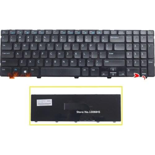 SSEA NEW US Keyboard For Dell insprion 15R 5521 3521 M531R 2521 3537 5528 3328 5421 Laptop black Keyboard