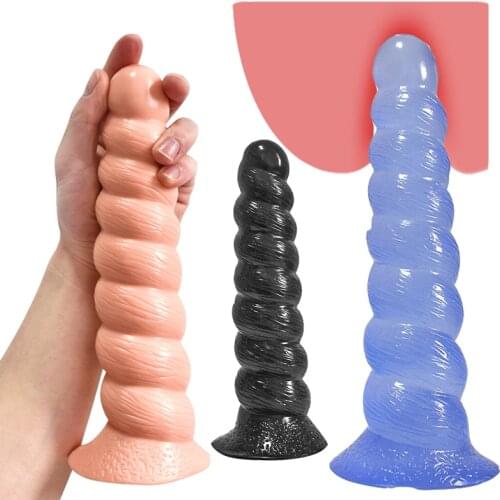 New Threaded Long Anal Beads Plug Big Dildo Butt Plug Vaginal Prostate Massager BDSM Men Women Orgasm Masturbation Sex Products