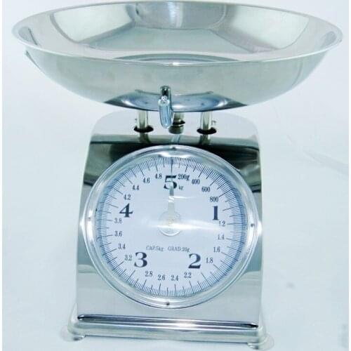 The new stainless steel mechanical kitchen scale dial fruit called household kitchen scale promotional gifts scale