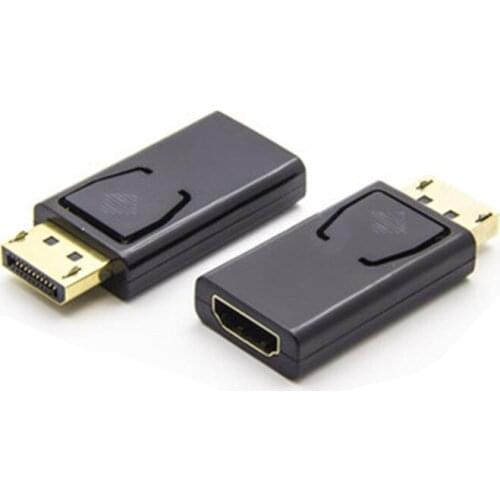 DisplayPort to HDMI Adapter 1080P Display Port Male DP to HDMI Female HD TV Cable Converter Video Audio For PC TV Projector