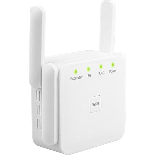 5Ghz WiFi Amplifier WiFi Repeater 1200Mbps Wifi Extender Long Range Wi fi Repeater Signal Wi Fi Booster 5G 2.4G